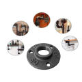 3/4" Pipe Flange Industrial Dark Grey Floor Flange